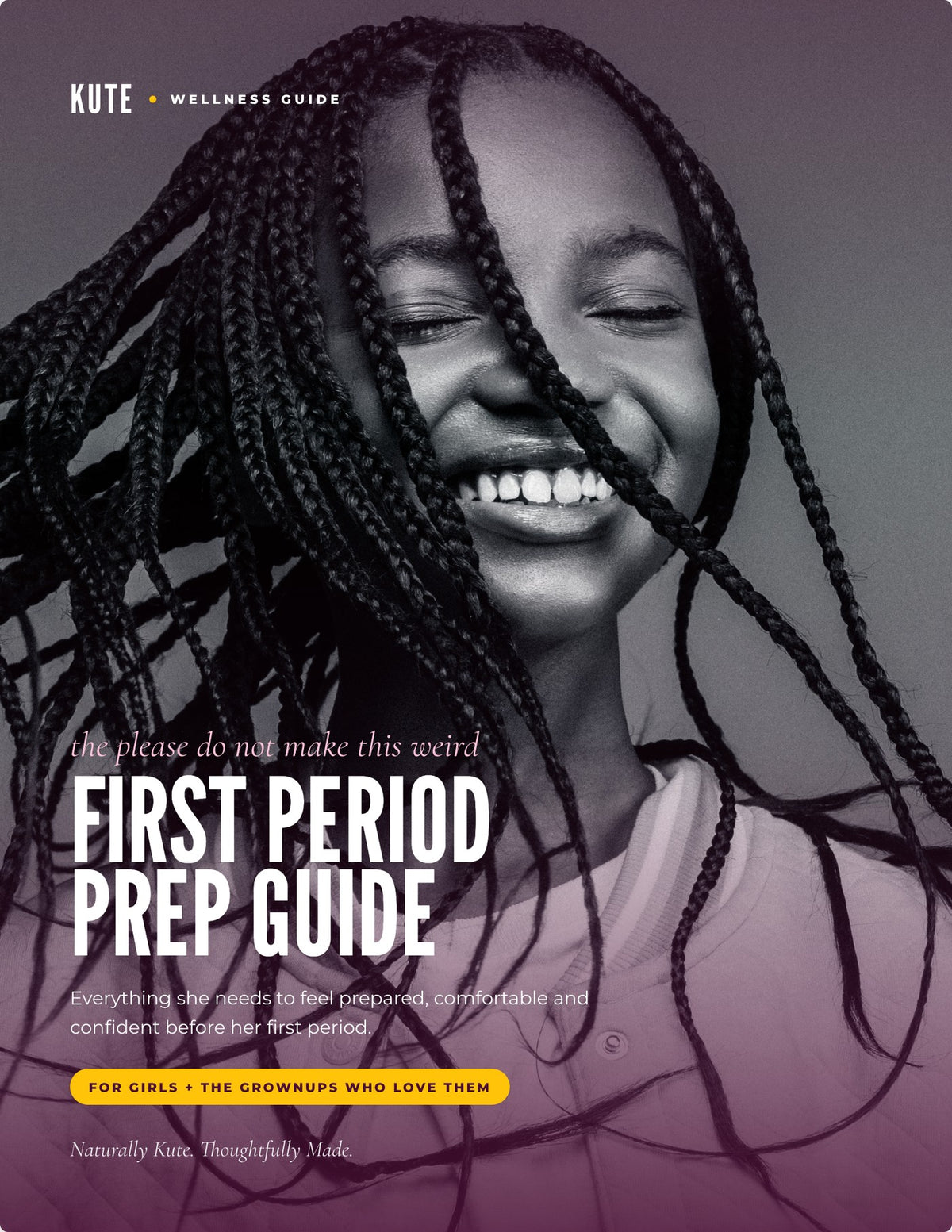 KUTE First Period Prep Guide cover