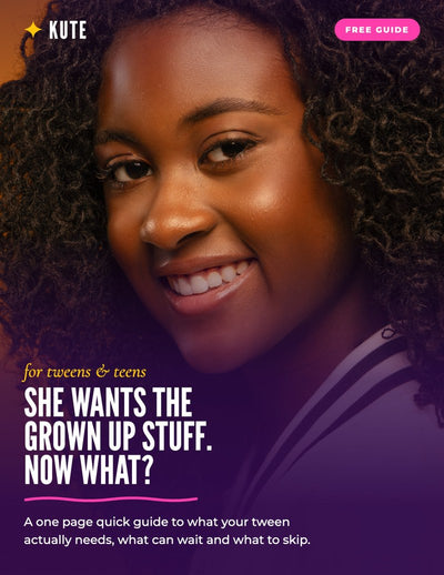 Cover of She Wants the Grown Up Stuff guide